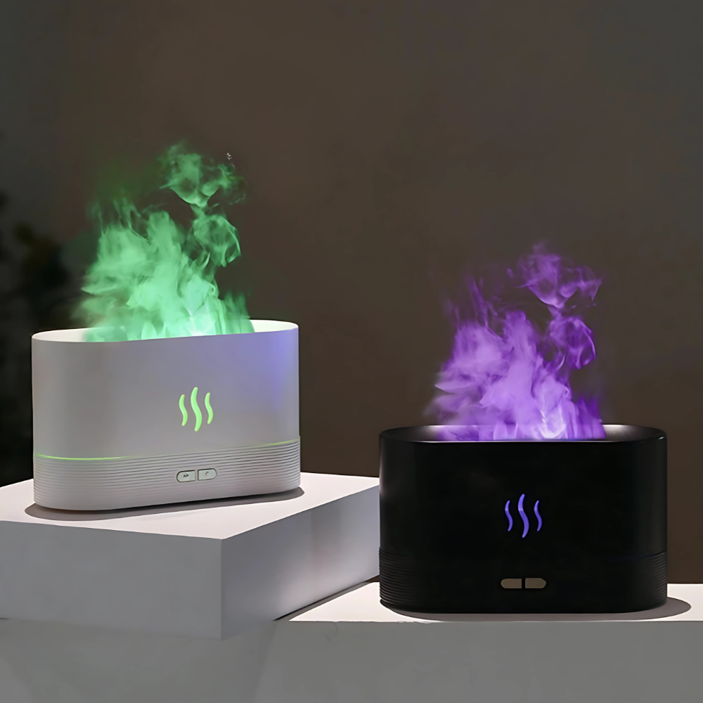 Oval Flame Aroma Diffuser (180ml)