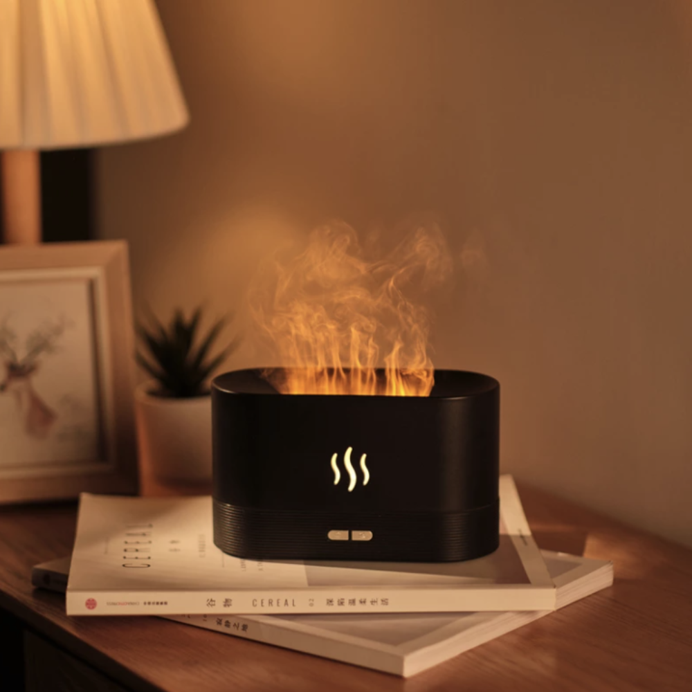 Oval Flame Aroma Diffuser (180ml)