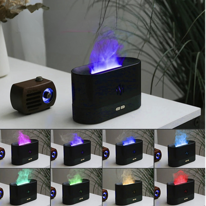 Oval Flame Aroma Diffuser (180ml)