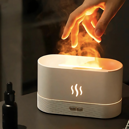 Oval Flame Aroma Diffuser (180ml)